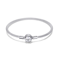 Charm braclet in Sterling Silver