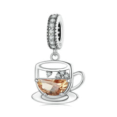 Coffee Time Dangle Charm