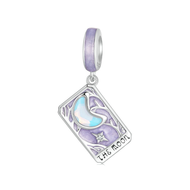 The Moon Tarot Dangle Charm