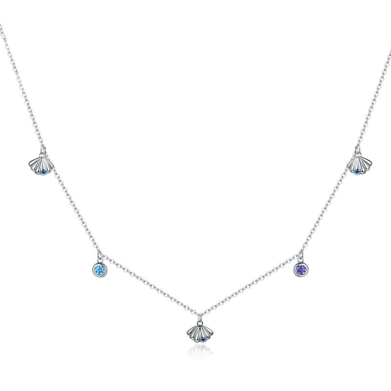 Shell Birthstone Necklace